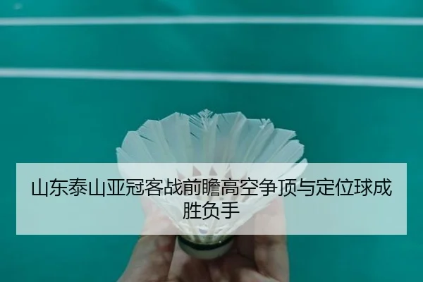 山东泰山亚冠客战前瞻高空争顶与定位球成胜负手 | MILE